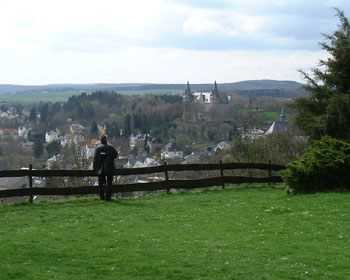 Blick vom Herzenberg zum Konvikt